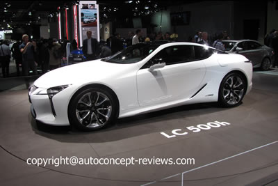 Lexus LC 500h full hybrid coupe